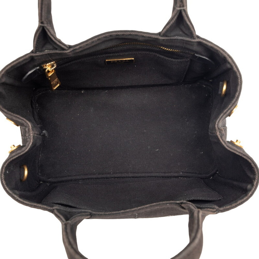 PRADA Black Canvas Shoulder Bag - Picture 5 of 7
